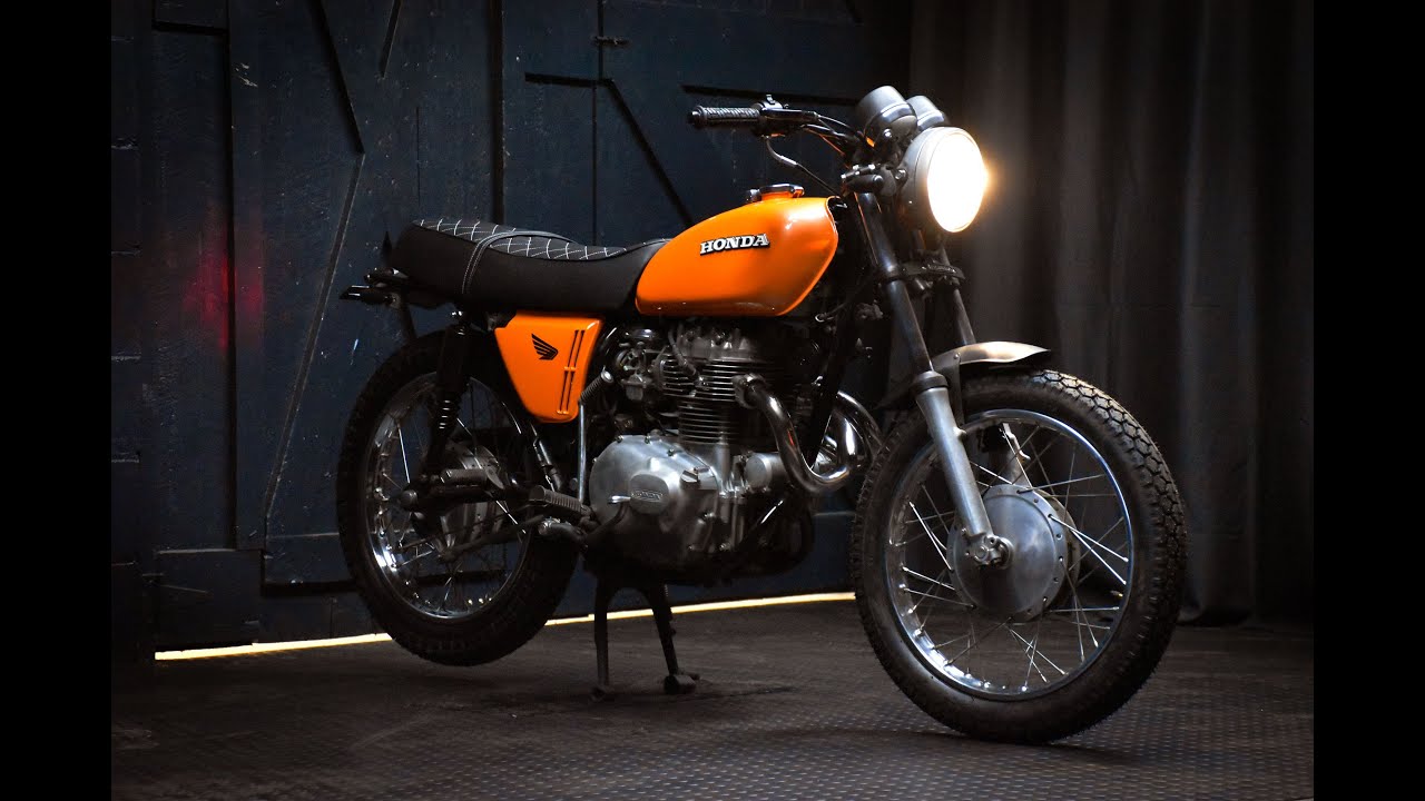 SOLD: Modified 1975 Honda CL360 Scrambler
