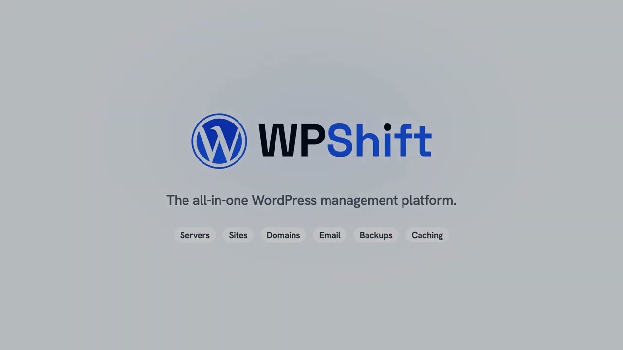 What is WPShift? WordPress hosting on servers you actually own