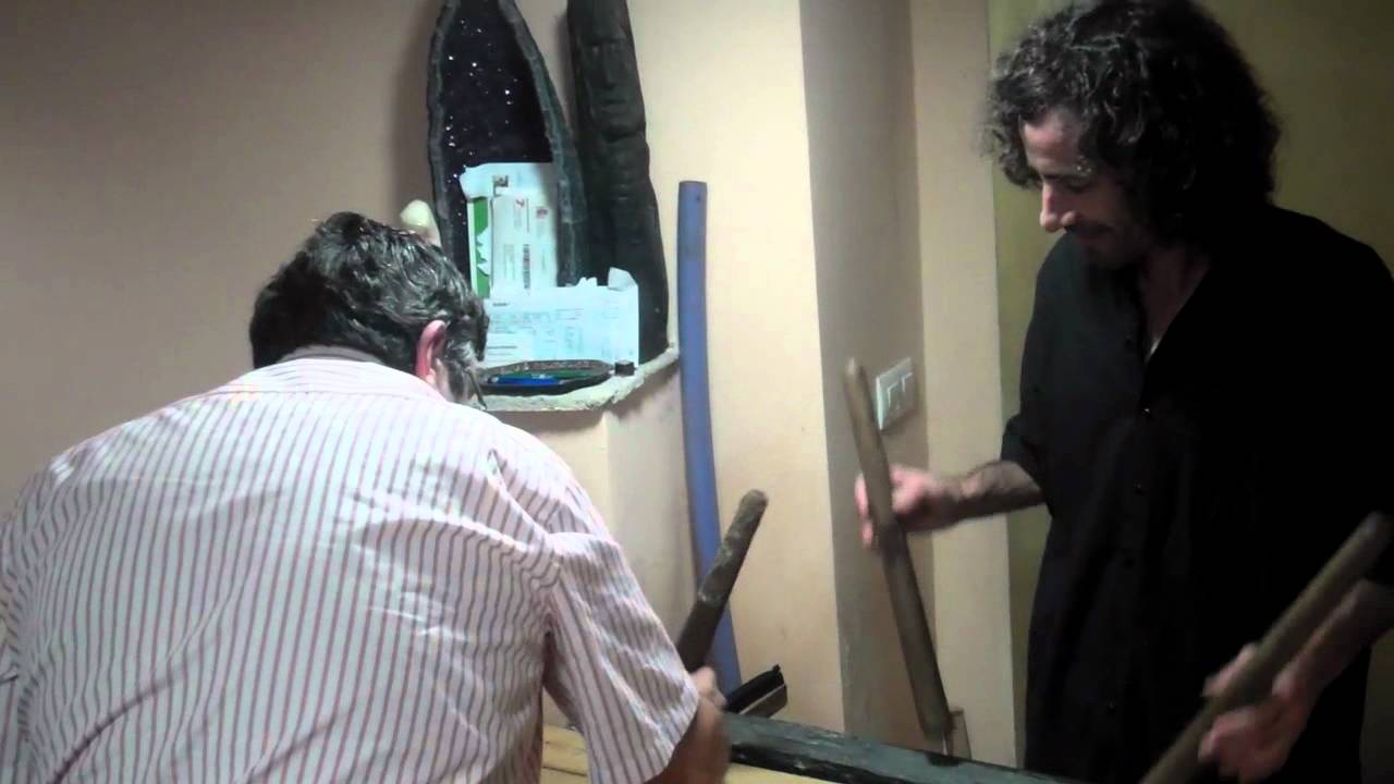 Txalaparta en directo con Josu Goiri y Ander Sanchez de Dirdira.