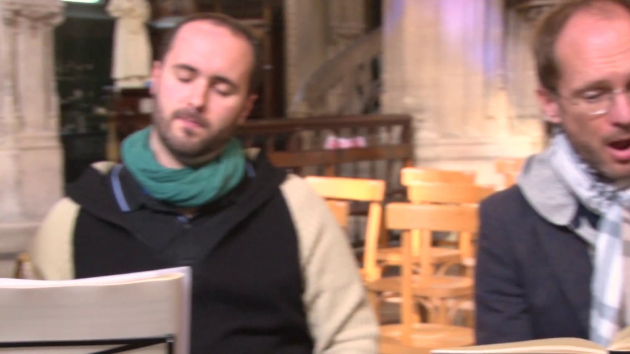 Quatre nouvelles messes de Jehan Titelouze / Les Meslanges, Thomas Van Essen & Volny Hostiou.
