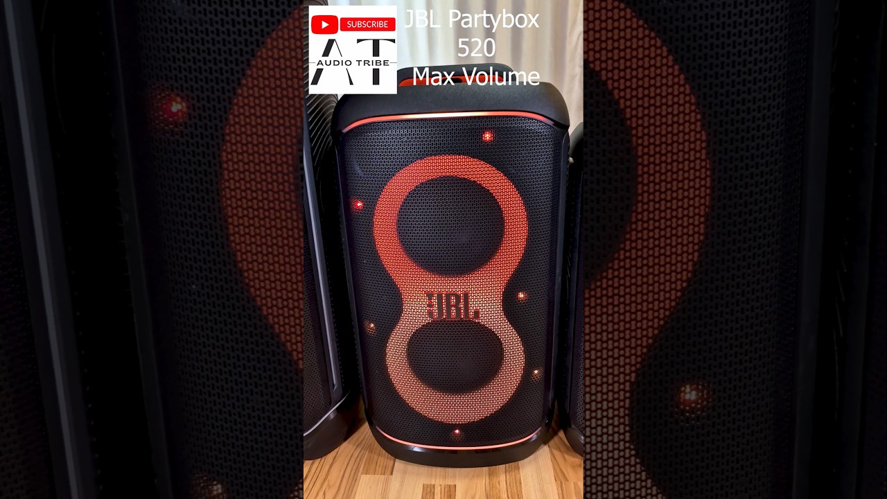All New JBL Partybox Speakers MAX Volume Test