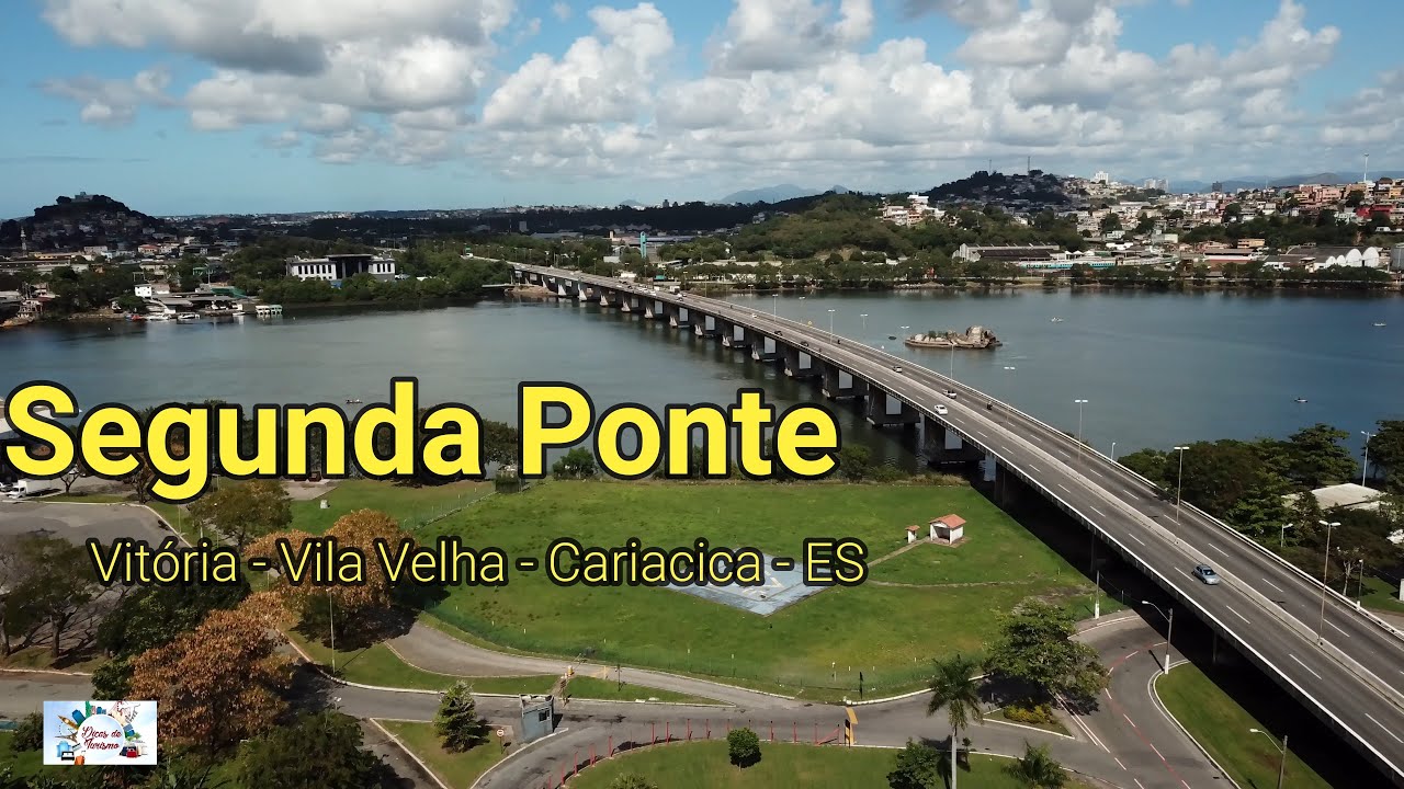 Segunda Ponte que liga Vitória - Vila Velha - Cariacica - ES 4k