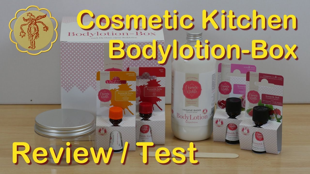Review / Test: Cosmetic Kitchen Bodylotion-Box