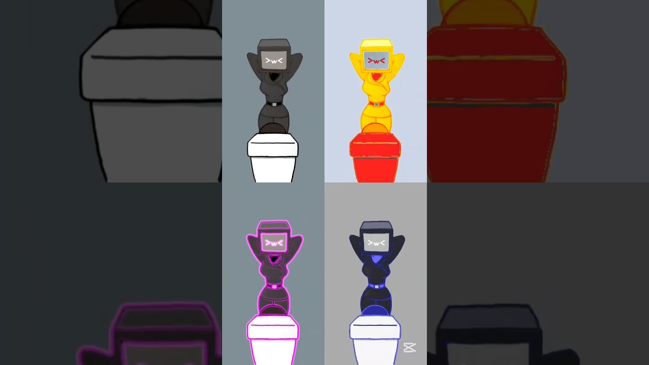 TV Woman Skibidi Toilet Zero Two Dodging Meme 🤩Forget Pogo meme