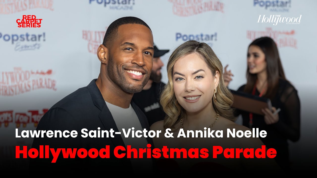 Lawrence Saint-Victor & Annika Noelle Bring Soap Star Power to the Red Carpet!