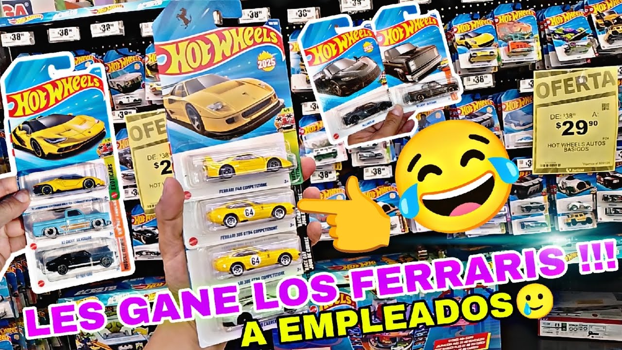 !!Les Gane Los FERRARIS a los EMPLEADOS!!😂🚗👌#diecasthotwheels#hotwheels2026#ferrarif40 