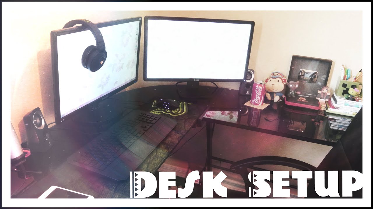 My Not So Fancy Desk Setup