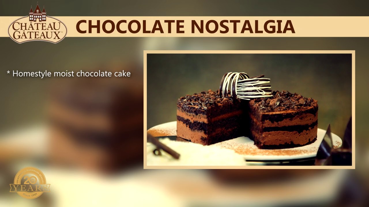 Château Gâteaux Chocolate Nostalgia