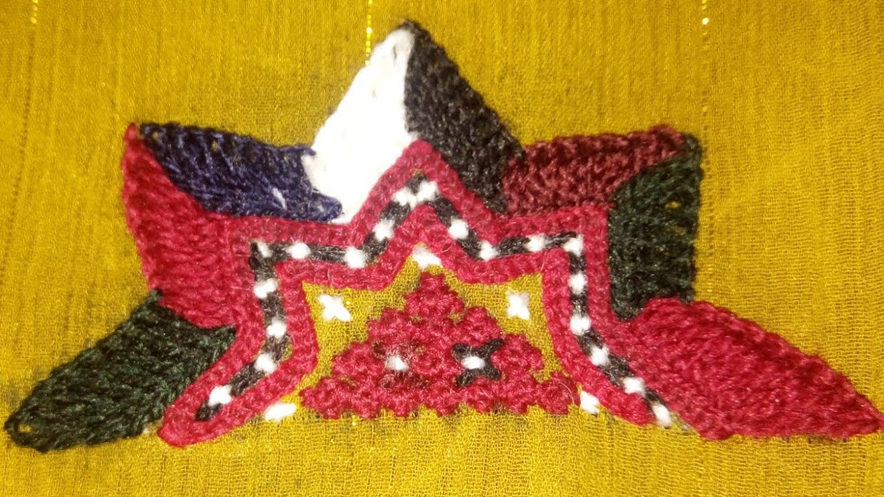 How to make Balochi Doch | Star naal | Simple and beautiful | Balochi Doch Ideas
