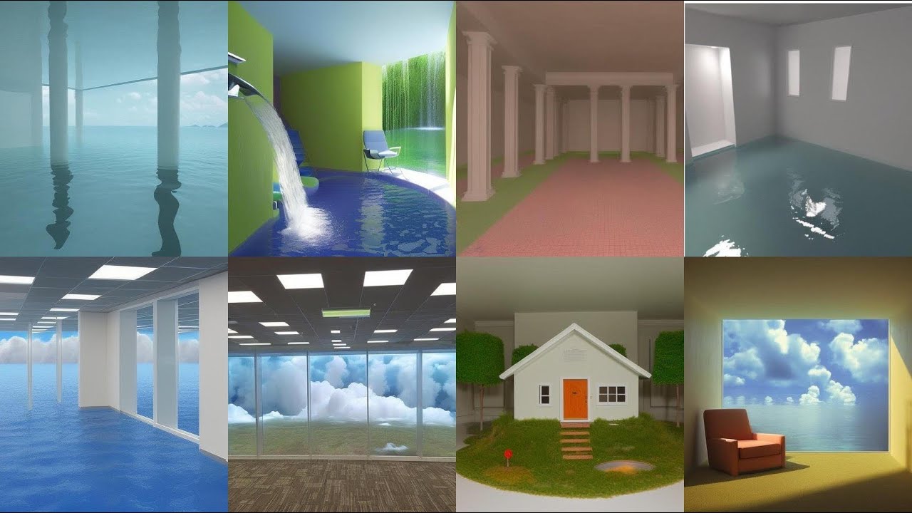 800 Liminal spaces (AI Generated)
