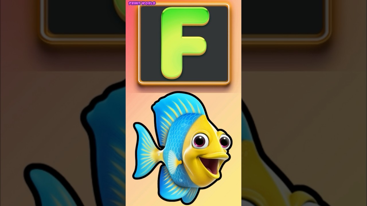 English Alphabets ABCD | A for Apple – Learn Letters for Kids