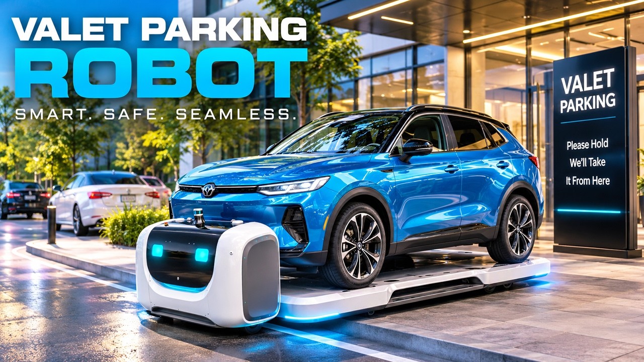 Outdoor Automated Valet Parking Robot System