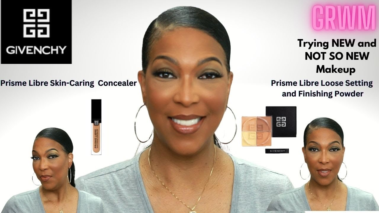 Prisme Libre Skin Care 24 hr Concealer| Prisme Libre Loose Setting and Finishing Powder| Mature Skin
