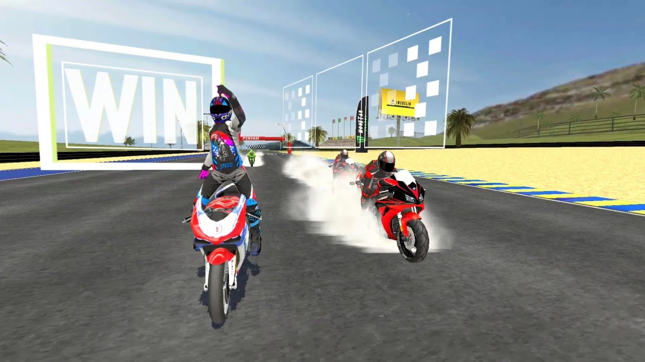 MOTO GP RACING RIDER - OVER THE SPEED +400KMPH HIGH-SPEED RACING GAME