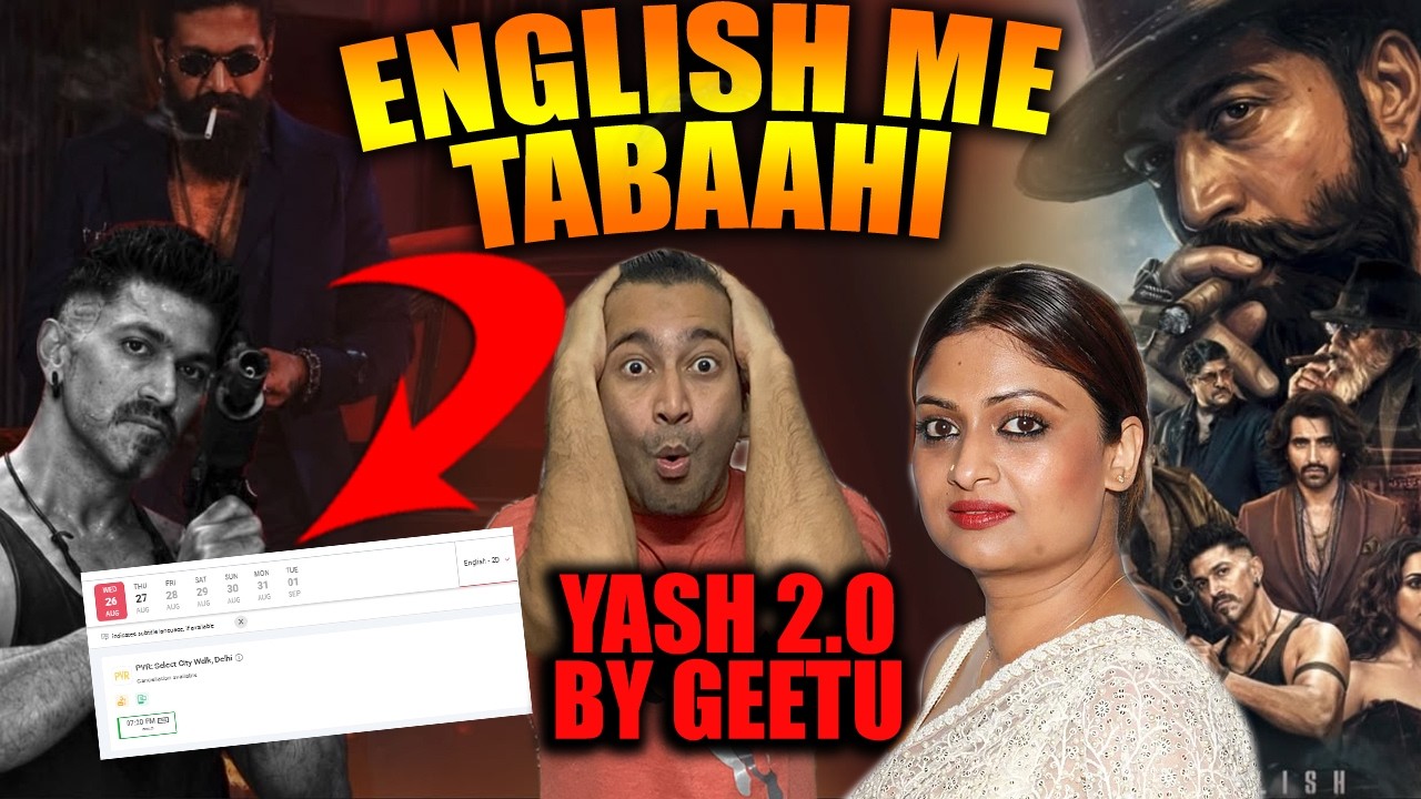 Toxic Movie Biggest Update! TOXIC english Advance BOOKING SHOCKER🚀YASH 2.0 Start |