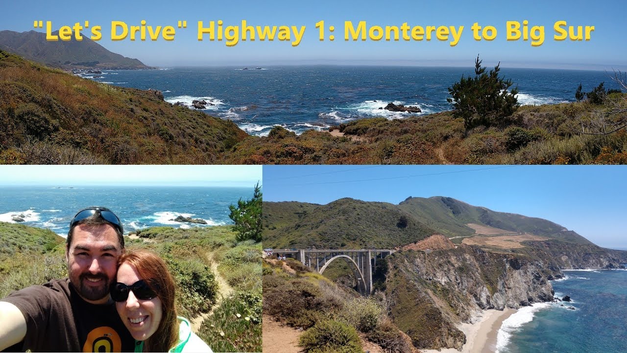 Road Trip Therapy - Monterey Peninsula and CA Highway 1 to Big Sur.  Real speed w/music