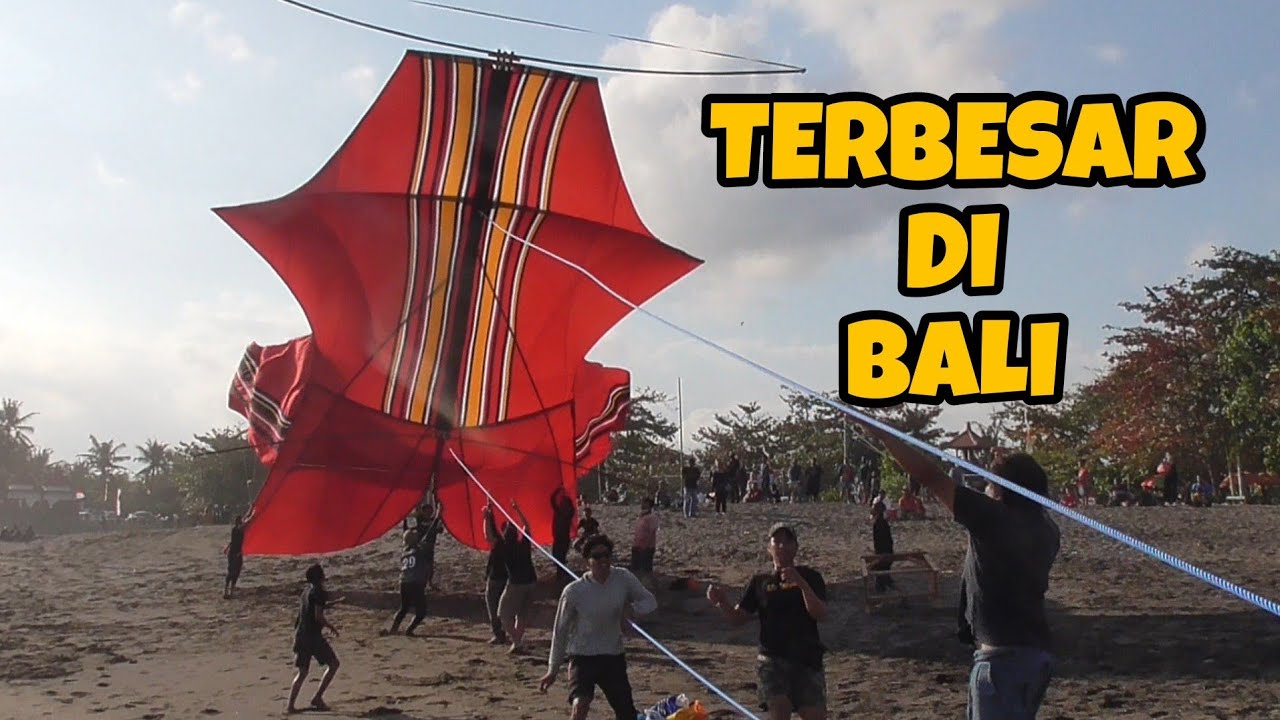 LAYANGAN TERBESAR DI BALI ‼️ ALANG KAJENG - LANANG GAMBANG