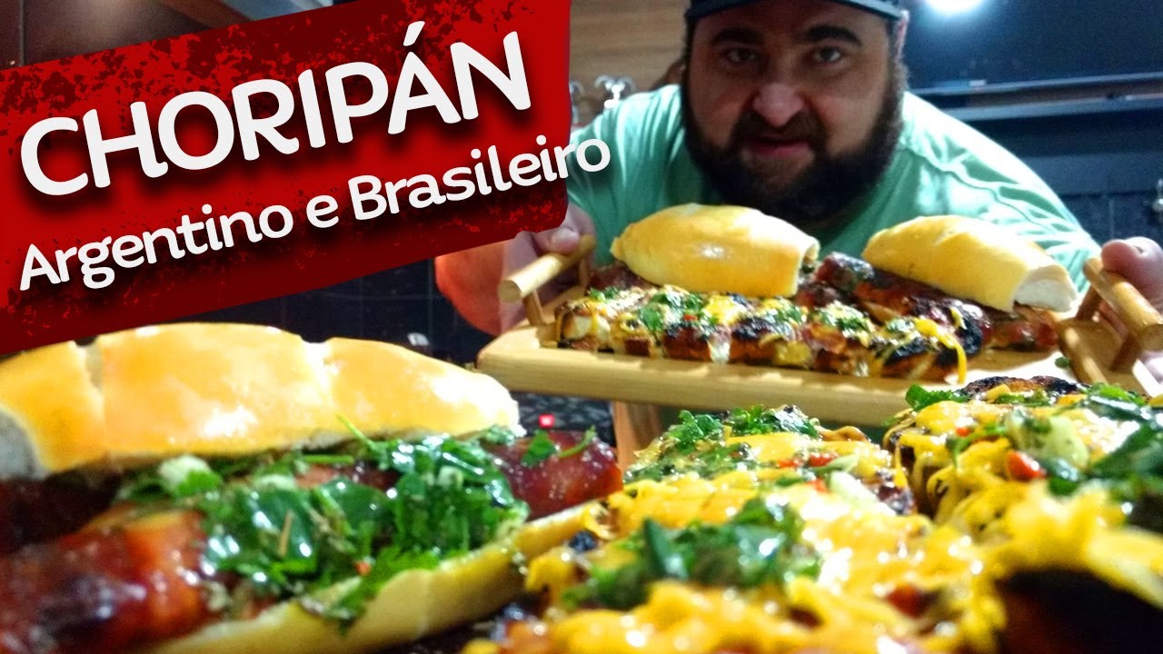 Choripán Argentino e Brasileiro | Canal do Fofo #22