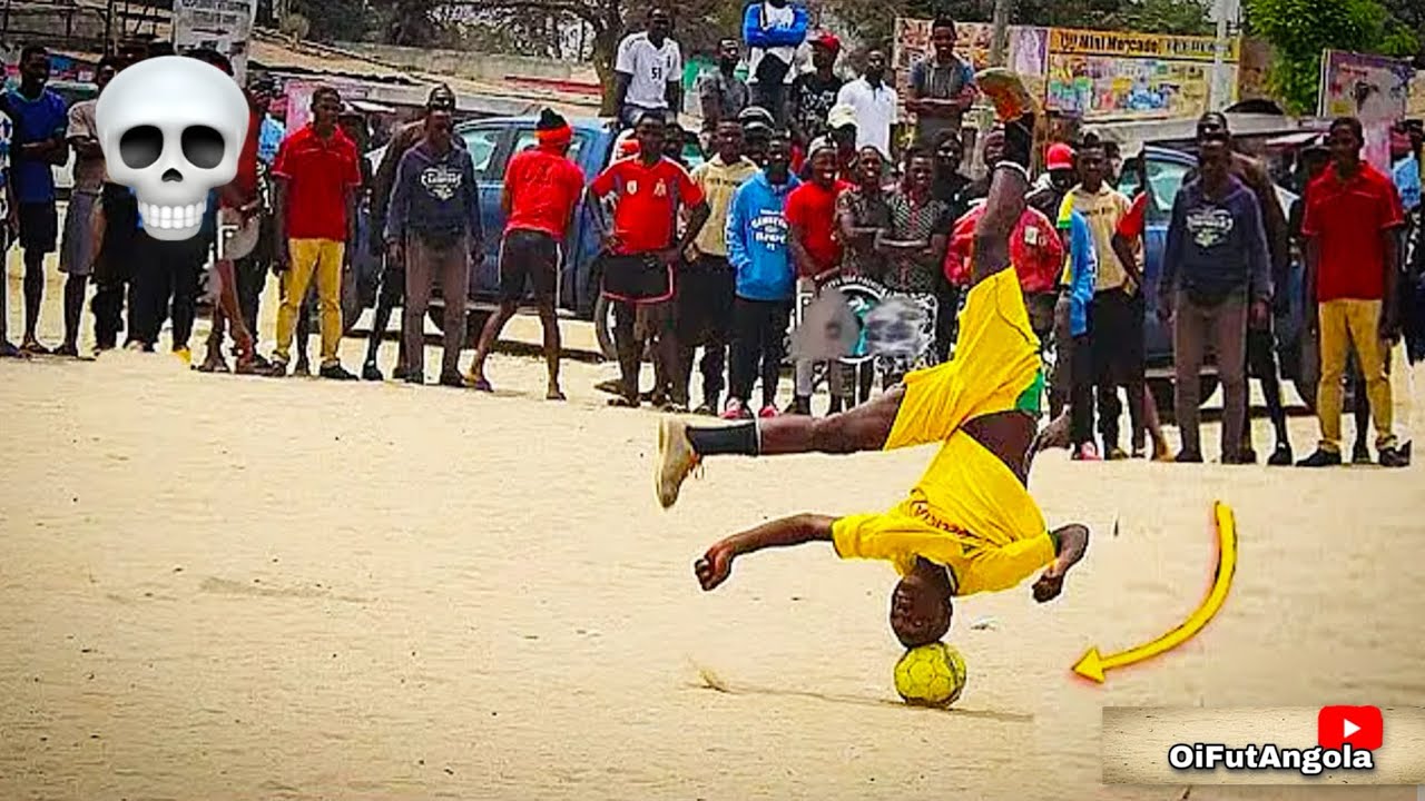 THE DRIBLES THEY USE IN FOOTBALL IS ALMOST IMPOSSIBLE 😱 MAMA ÁFRICA