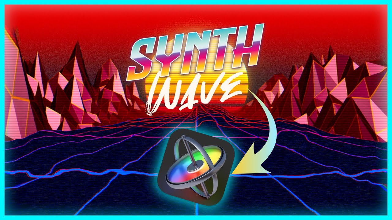 Создание Synth Wave с помощью Motion 5