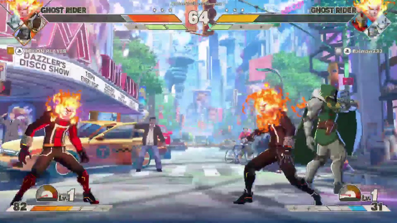 Marvel Tokon Closed Beta Online Matches w/Batman333