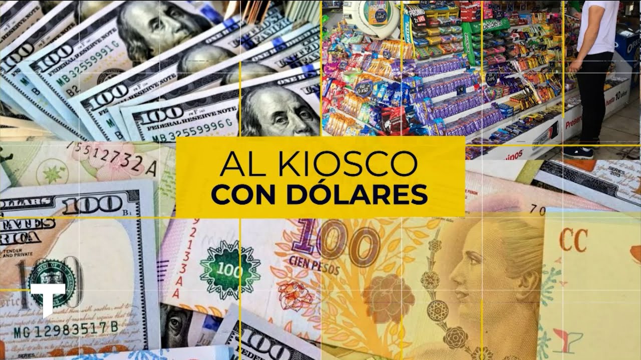 UN KIOSCO DE PILAR ACEPTA DÓLARES COMO FORMA DE PAGO