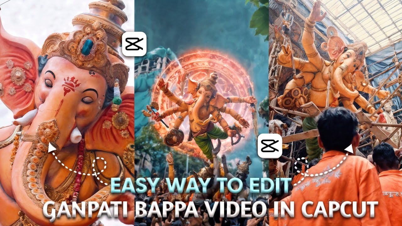 Edit this Mind Blowing Ganpati Edit ln Capcut - Mr Gueus @riteshpatilll