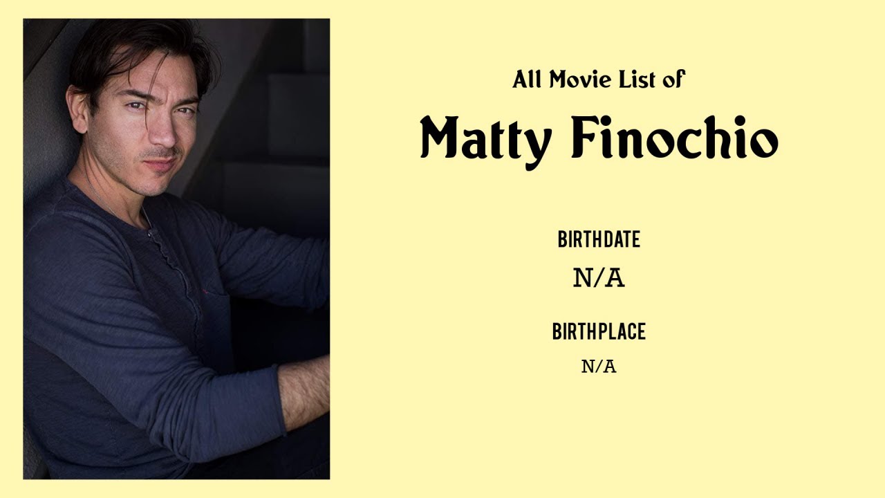 Matty Finochio Movies list Matty Finochio| Filmography of Matty Finochio