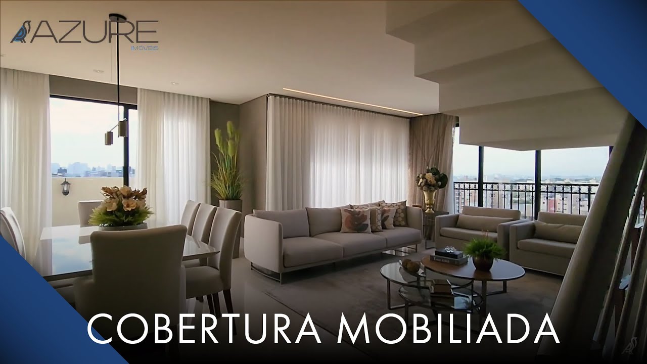Cobertura Mobiliada no Água Verde