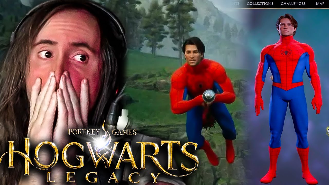 Hogwarts Legacy: Mods Are Getting Out Of Hand | Asmongold Reacts