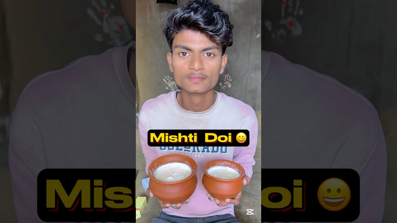 Bengali Mishti Doi 🤤| Day 109/150 | #minivlog #doi #shorts