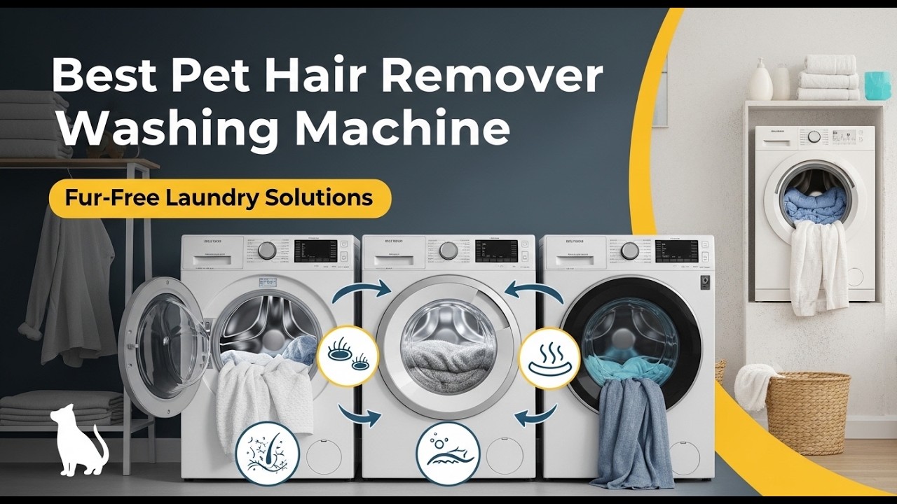 Top 5 Best Pet Hair Remover Washing Machine 2026 |