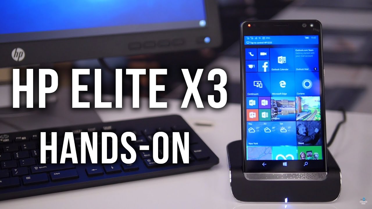 HP Elite X3 hands-on