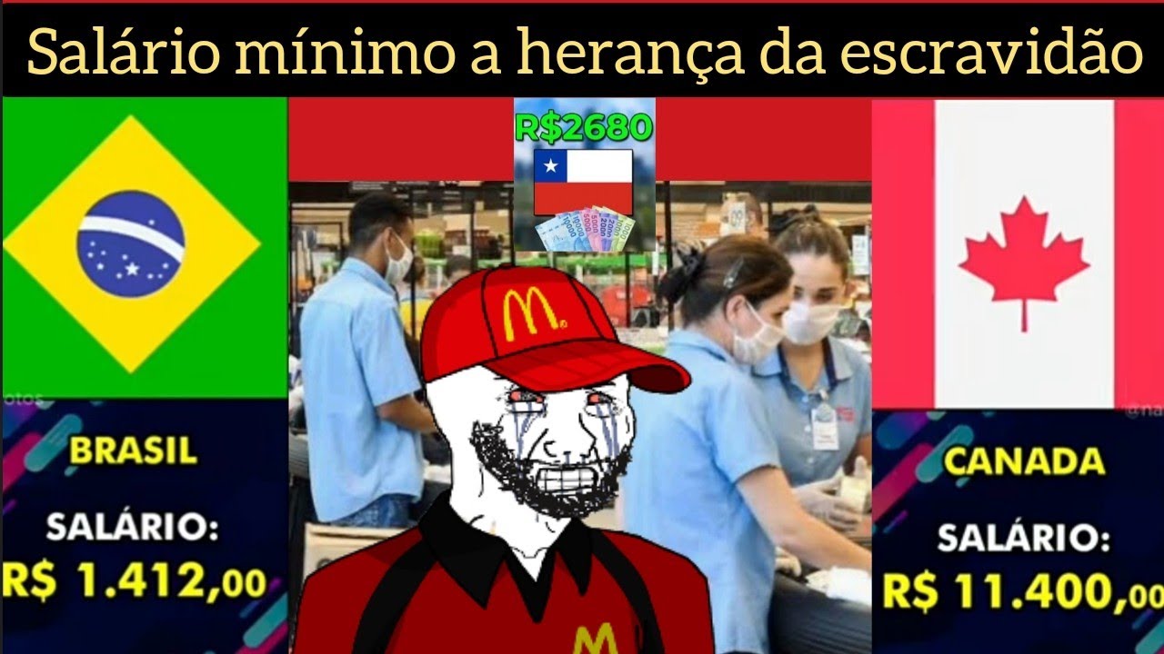 A verdade sobre o Salario minimo: A heran&ccedil;a maldita da escravid&atilde;o