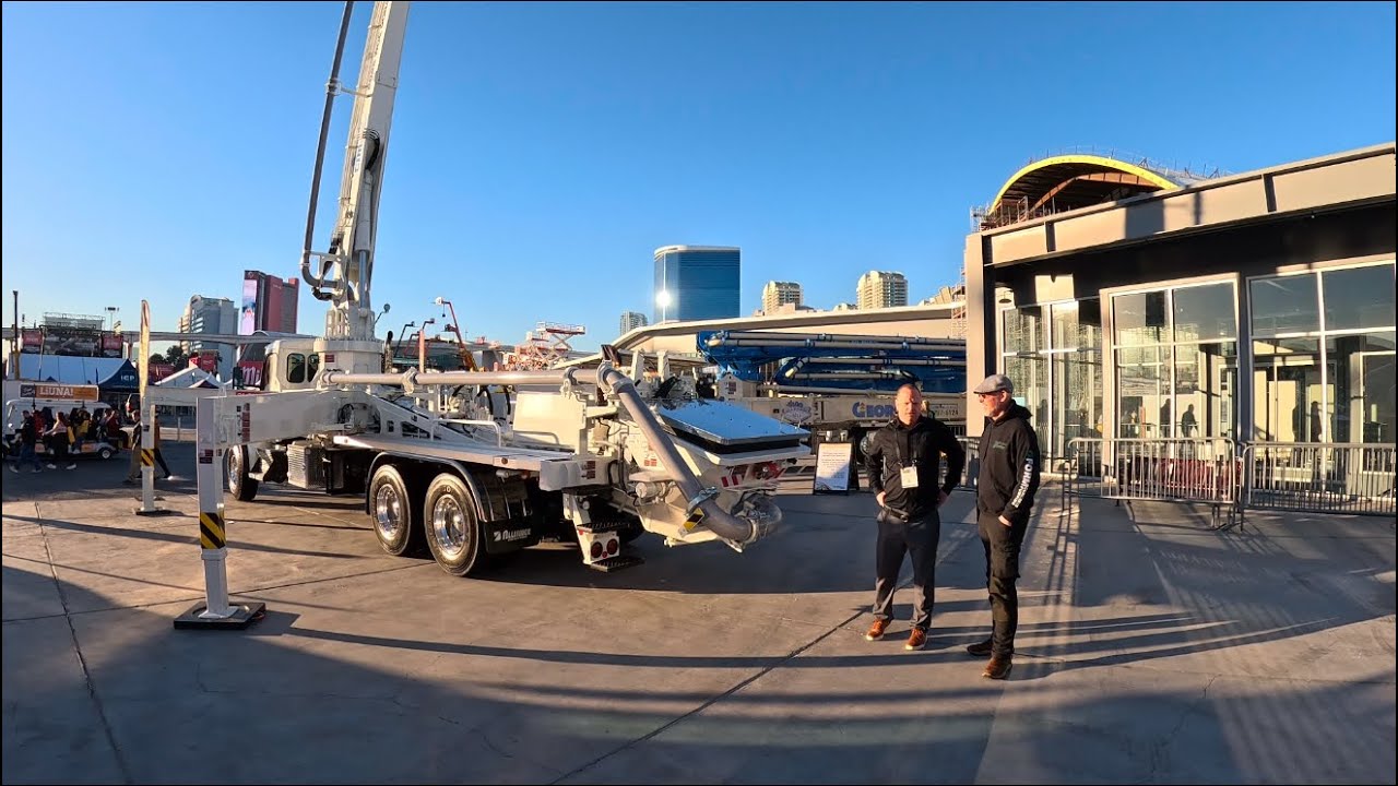 Alliance Concrete Pumps at World of Concrete 2025 Las Vegas