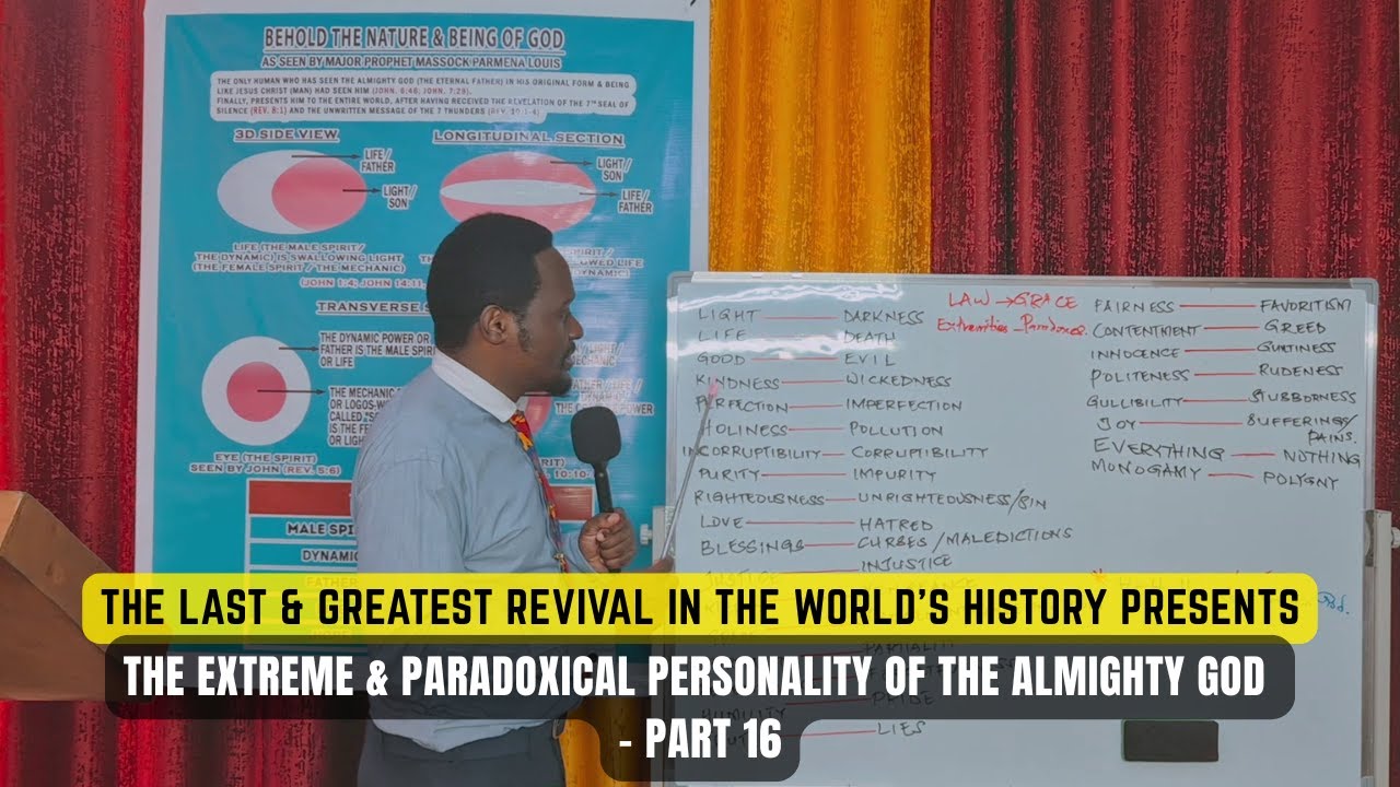THE EXTREME & PARADOXICAL PERSONALITY OF THE ALMIGHTY GOD