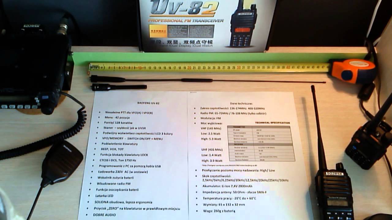BAOFENG UV-82 prezentacja *PL* -   2014r