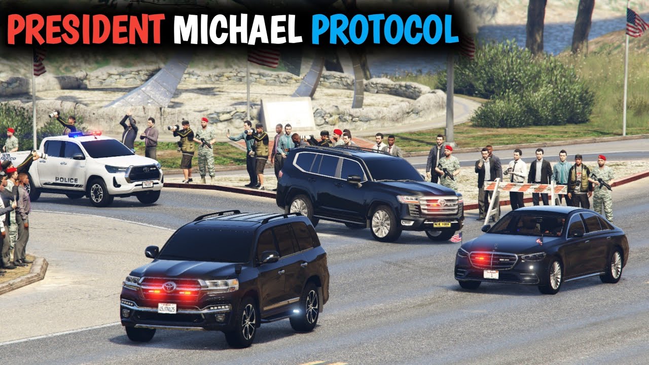 GTA 5 - Police Team Arrest Franklin - Police Convoy - Action Movie