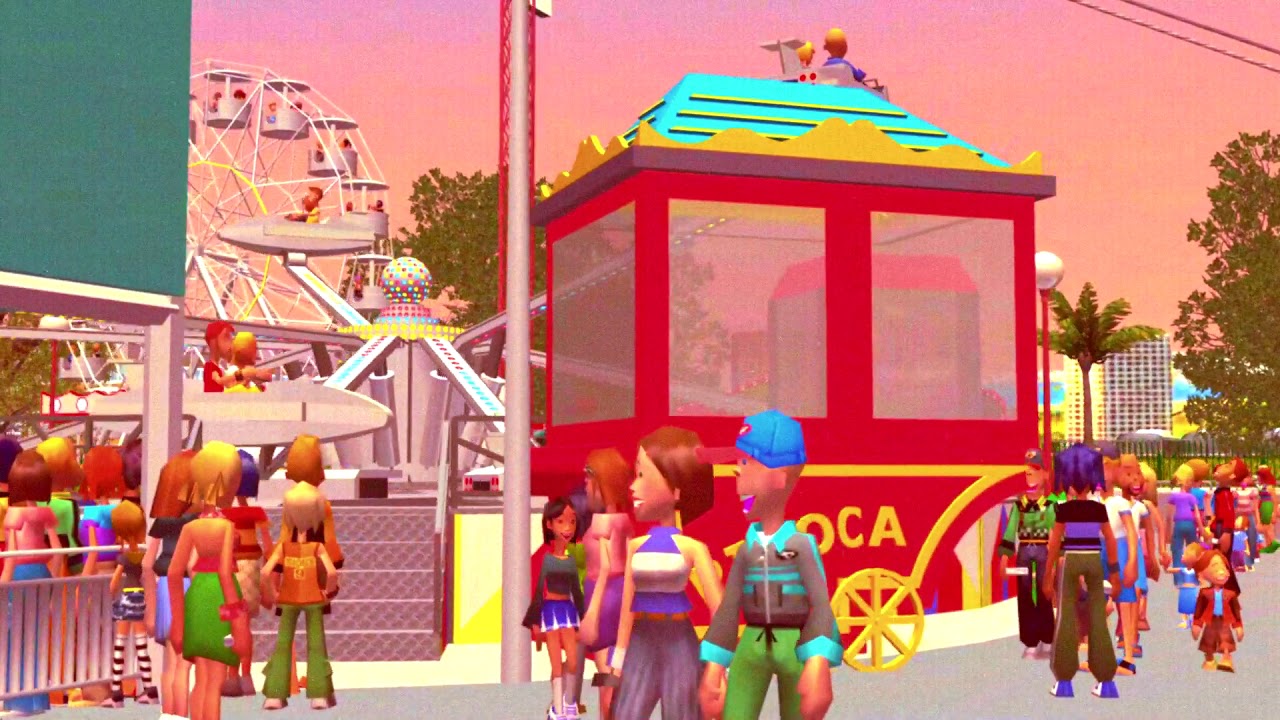 RCT3: Playcenter anos 90 - 3º Versão do Parque + Download (Projeto Playcenter 12)