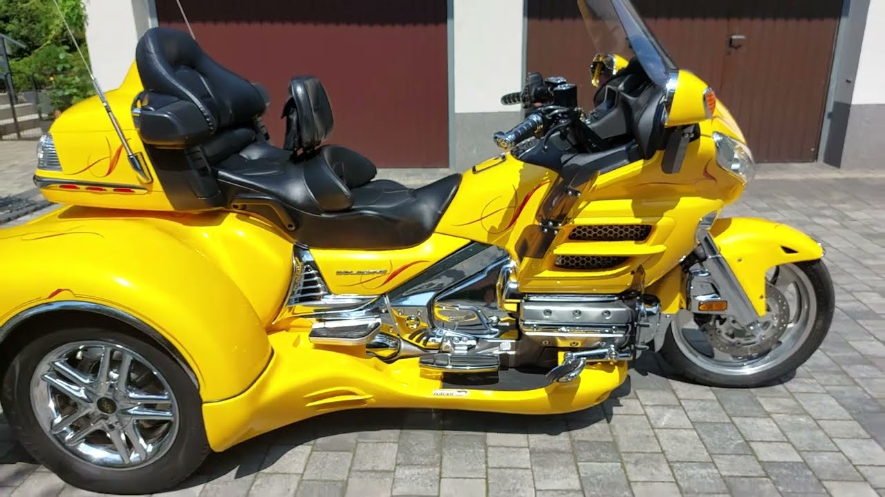 SPRZEDANY HONDA GL 1800  cm TRIKE TRAJKA ROK PRODUKCJI 2009 ZABUDOWA CSC PNEŁMATYKA