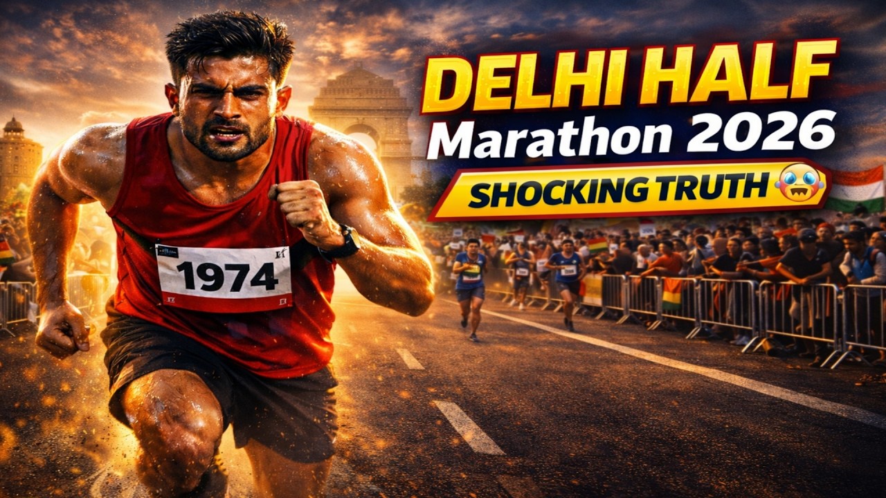 दिल्ली हाफ मैराथन 2026 | Delhi Half Marathon 2026 | Anish Fitness Runners