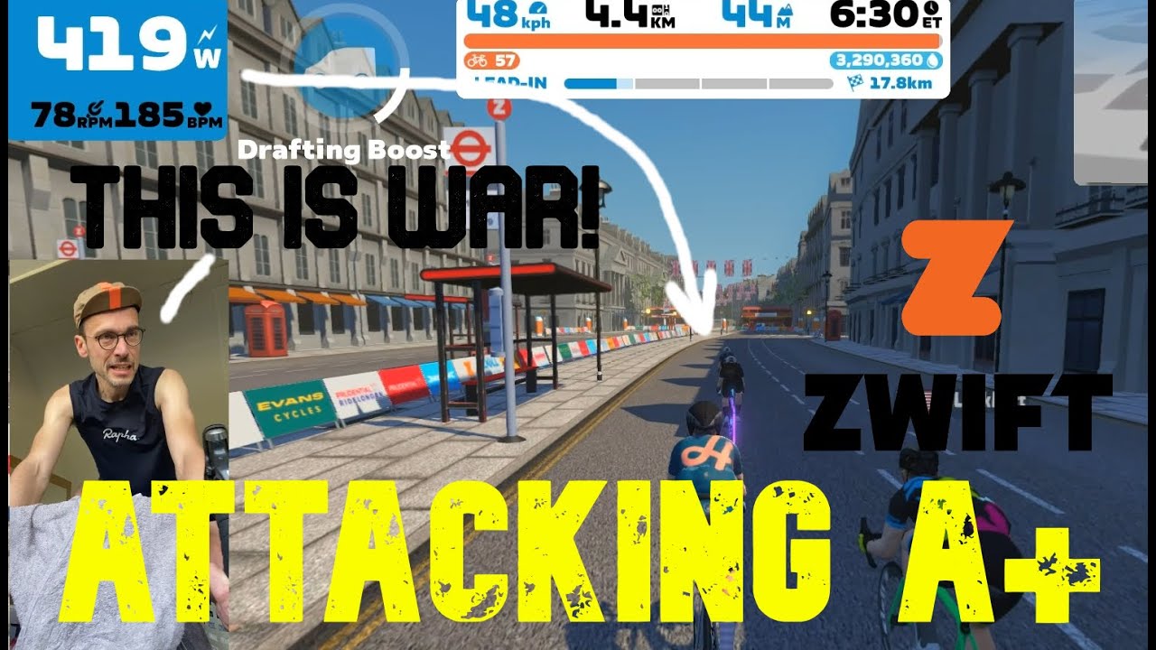 ZWIFT Race gone wrong! - Zwift Crit Racing Club