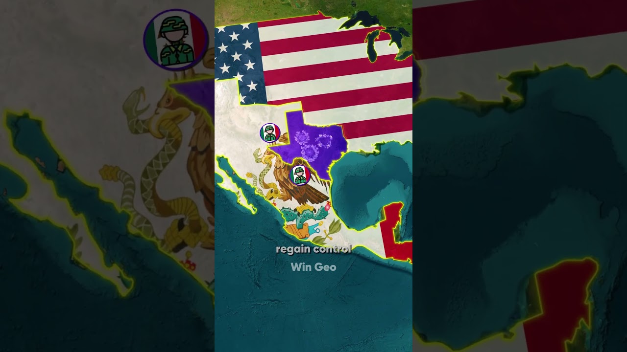 Very Few Americans Know How the U.S. Took Over Texas.  #unitedstates #history #geography #geohistory