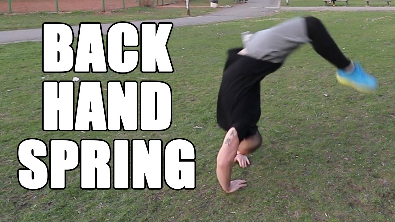 Back Handspring - Most Power out of it
