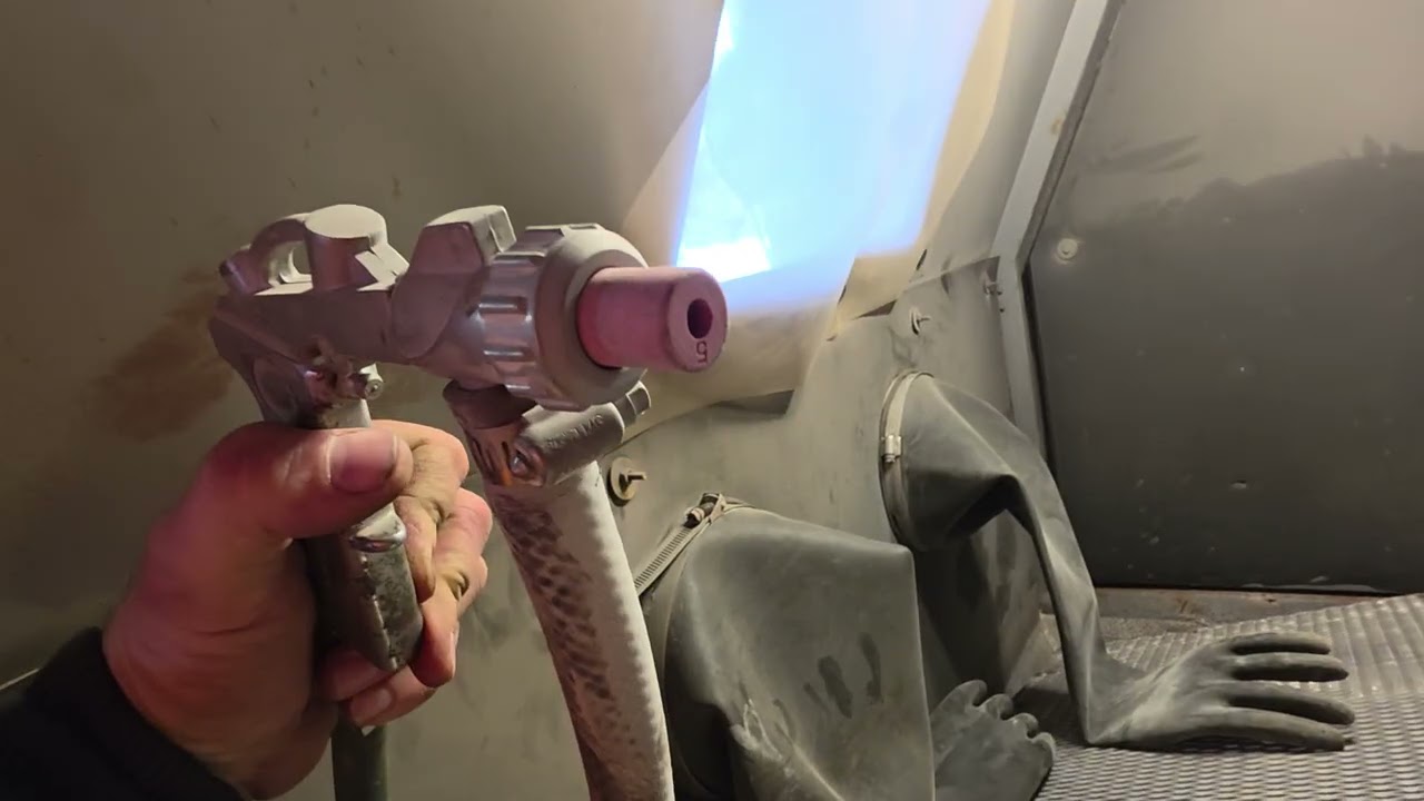 The best sandblasting cabinet upgrade ever!