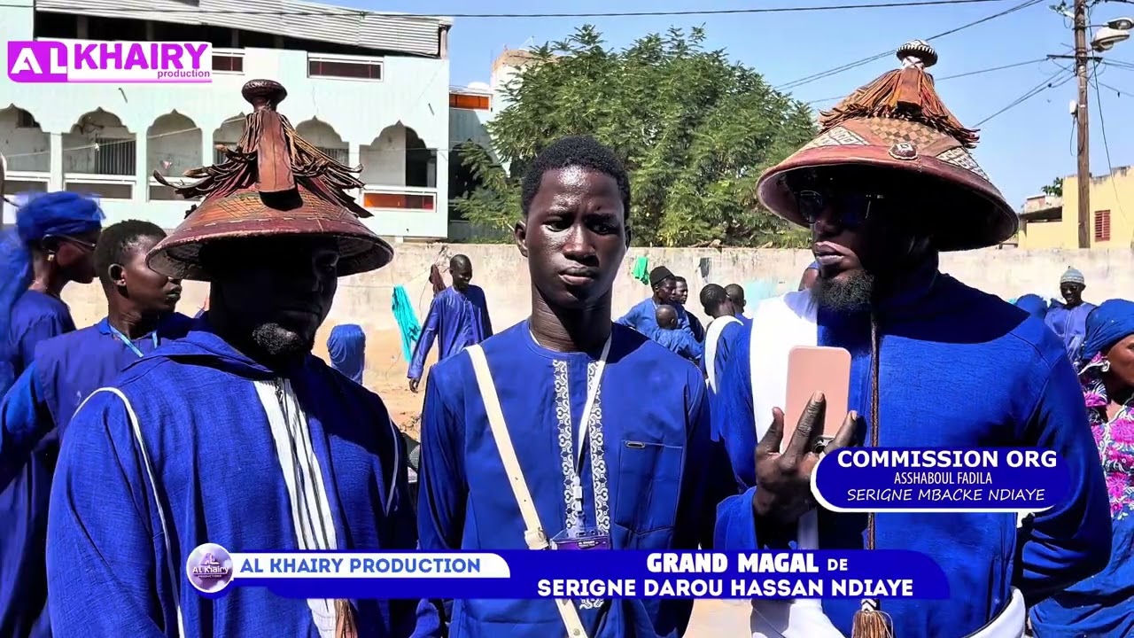 Grand magal s darou Hassan ndiaye proler de s mbacke ndiaye asshabul fadail