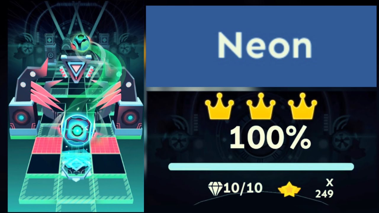Rolling Sky - Neon [WORLD RECORD]