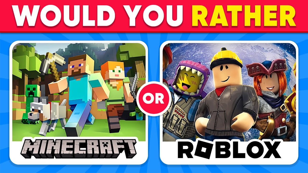 Would You Rather...? GAMES and APPS Edition 📱🎮 Quiz Kingdom