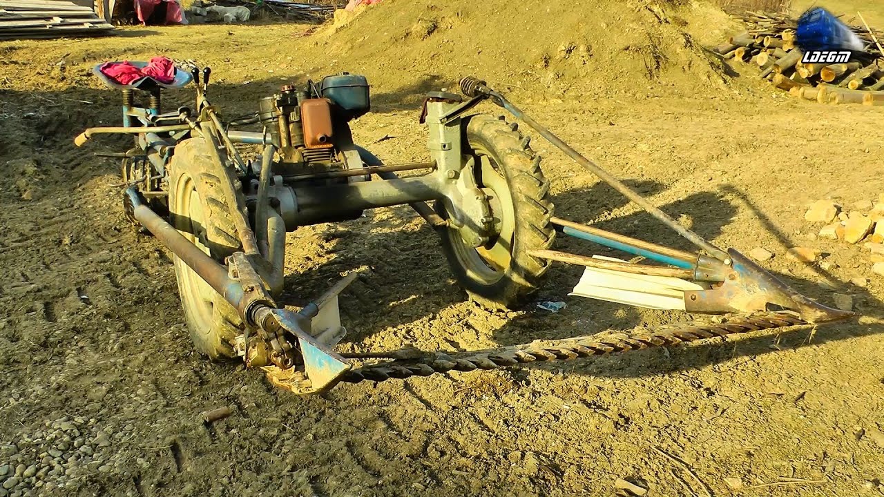 Pornire la Rece Motor Lombardini LAP 490 SIN Engine Cold Engine Start Up - BCS 20000 Mower