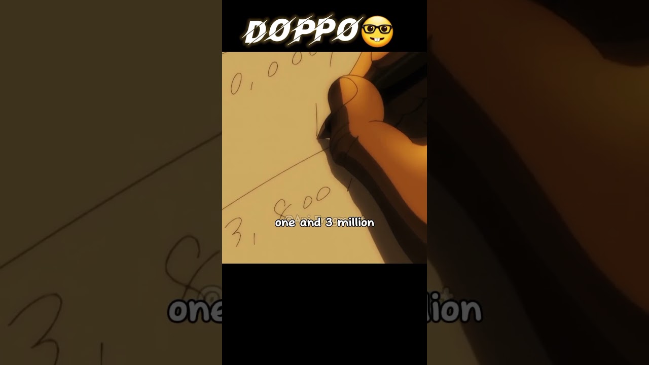 just Yujiro and Doppo practicing math👀🤔|Baki Hanma| #anime #animemoments #baki